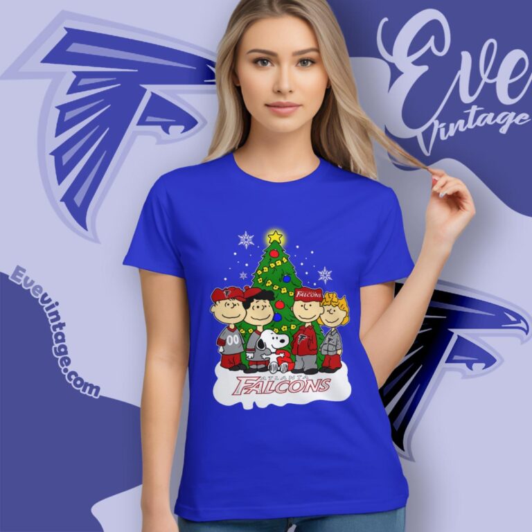Snoopy And Friends Atlanta Falcons Christmas Shirt Women T Shirt Snoopy And Friends Atlanta Falcons Christmas Shirt Women T Shirt
