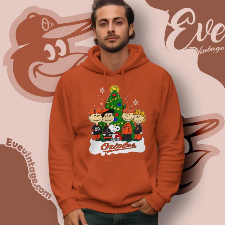 Snoopy And Friends Baltimore Orioles Christmas Shirt Hoodie Snoopy And Friends Baltimore Orioles Christmas Shirt Hoodie