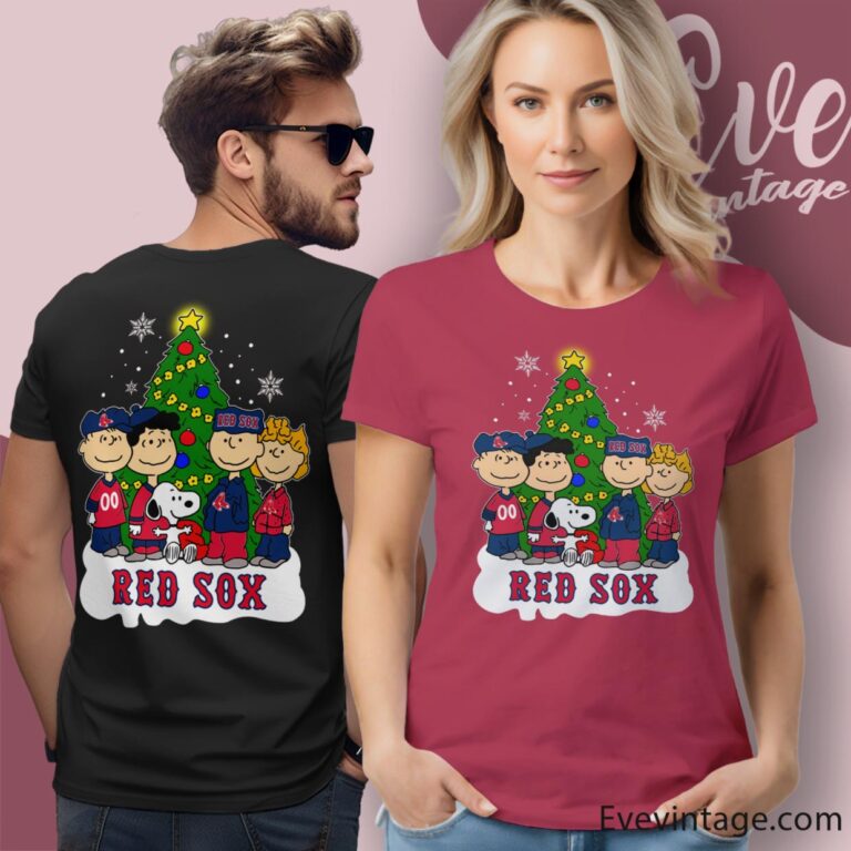 Snoopy And Friends Boston Red Sox Christmas Shirt Women T Shirt Snoopy And Friends Boston Red Sox Christmas Shirt Women T Shirt