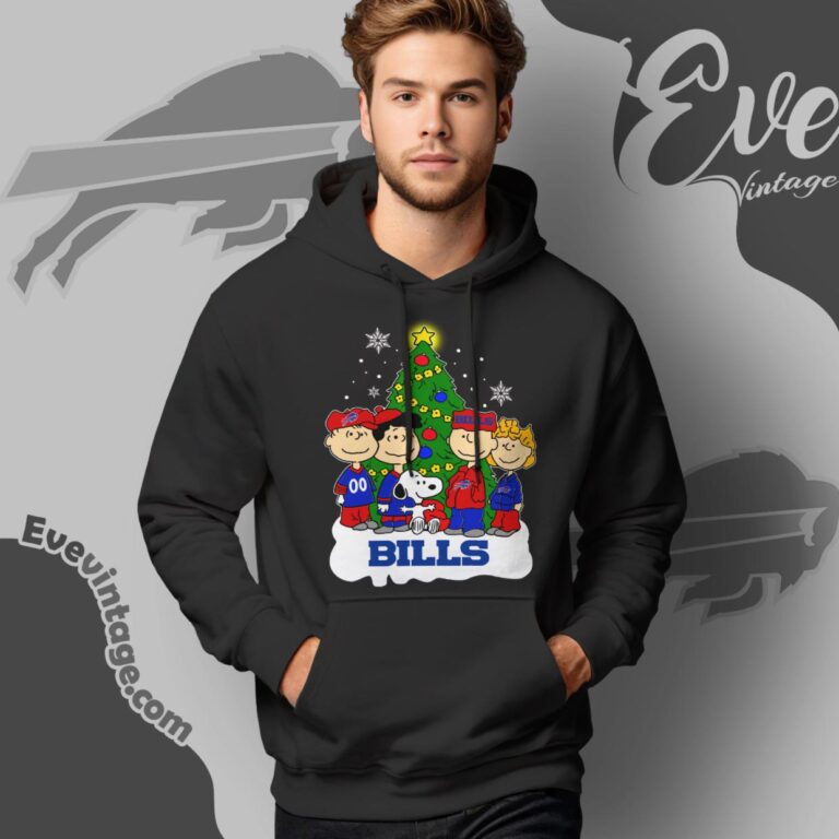 Snoopy And Friends Buffalo Bills Christmas Shirt Hoodie Snoopy And Friends Buffalo Bills Christmas Shirt Hoodie