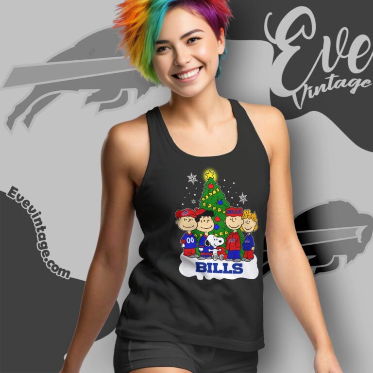Snoopy And Friends Buffalo Bills Christmas Shirt Tank Top Racerback Snoopy And Friends Buffalo Bills Christmas Shirt Tank Top Racerback