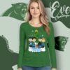 Snoopy And Friends Carolina Panthers Christmas Shirt