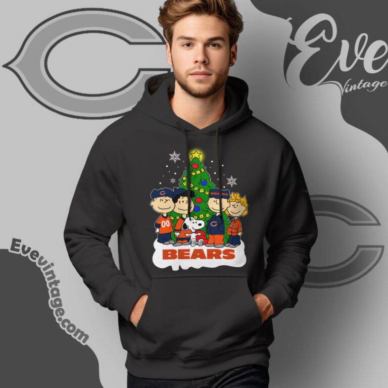 Snoopy And Friends Chicago Bears Christmas Shirt Hoodie Snoopy And Friends Chicago Bears Christmas Shirt Hoodie
