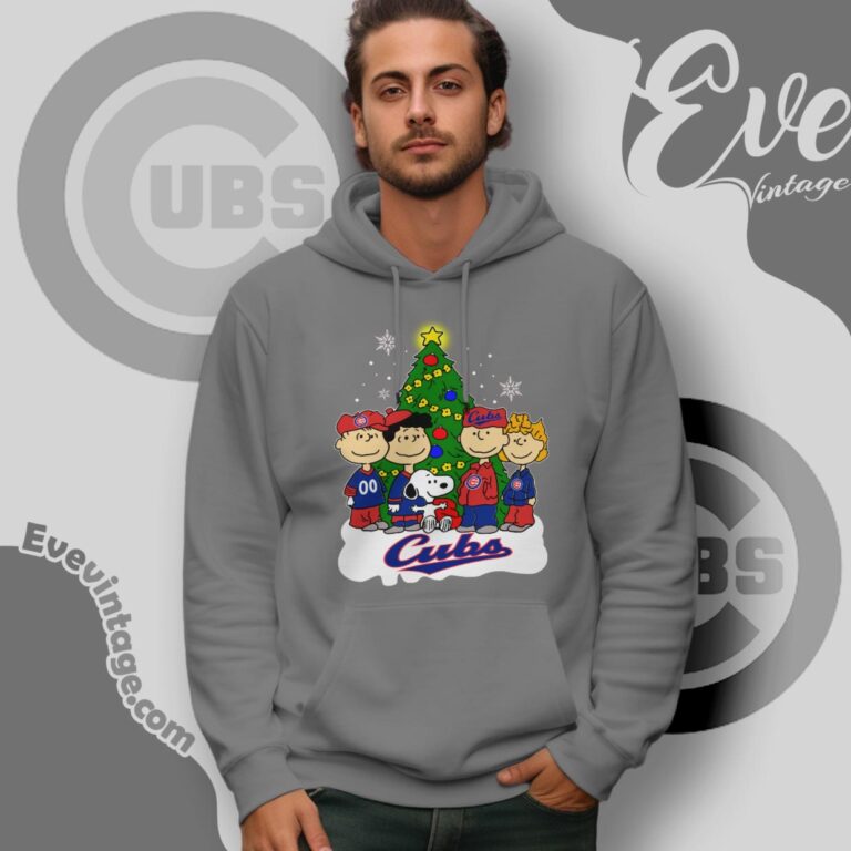 Snoopy And Friends Chicago Cubs Christmas Shirt Hoodie Snoopy And Friends Chicago Cubs Christmas Shirt Hoodie