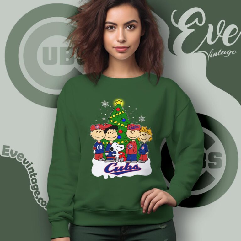 Snoopy And Friends Chicago Cubs Christmas Shirt Sweatshirt Snoopy And Friends Chicago Cubs Christmas Shirt Sweatshirt