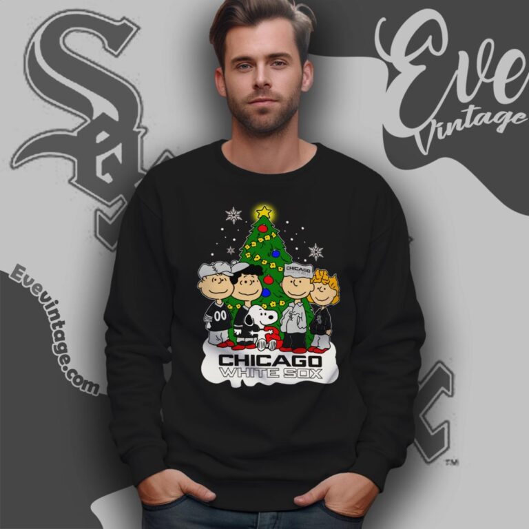 Snoopy And Friends Chicago White Sox Christmas Shirt Sweatshirt Snoopy And Friends Chicago White Sox Christmas Shirt Sweatshirt