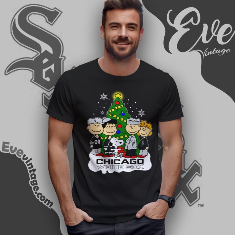 Snoopy And Friends Chicago White Sox Christmas Shirt T Shirt Snoopy And Friends Chicago White Sox Christmas Shirt T Shirt