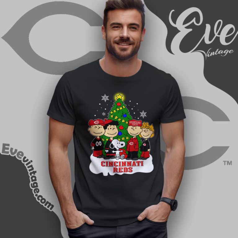 Snoopy And Friends Cincinnati Reds Christmas Shirt T Shirt Snoopy And Friends Cincinnati Reds Christmas Shirt T Shirt