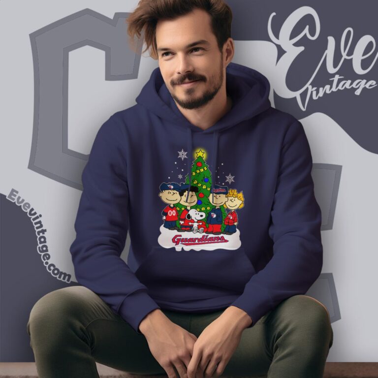 Snoopy And Friends Cleveland Guardians Christmas Shirt Hoodie Snoopy And Friends Cleveland Guardians Christmas Shirt Hoodie