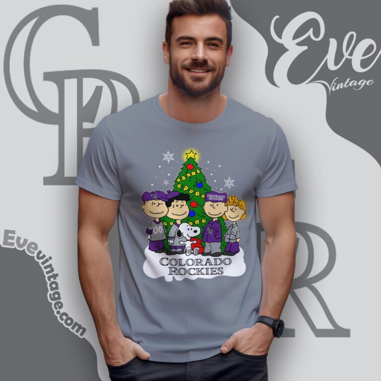 Snoopy And Friends Colorado Rockies Christmas Shirt T Shirt Snoopy And Friends Colorado Rockies Christmas Shirt T Shirt