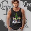 Snoopy And Friends Colorado Rockies Christmas Shirt