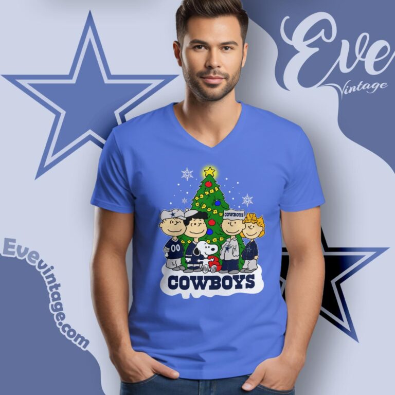 Snoopy And Friends Dallas Cowboys Christmas Shirt V Neck TShirt Snoopy And Friends Dallas Cowboys Christmas Shirt V Neck TShirt