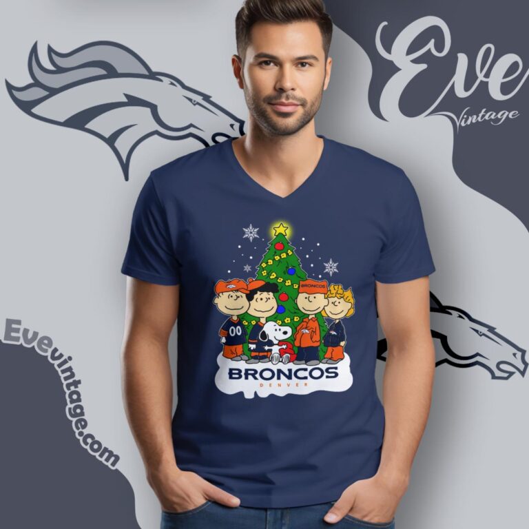 Snoopy And Friends Denver Broncos Christmas Shirt V Neck TShirt Snoopy And Friends Denver Broncos Christmas Shirt V Neck TShirt