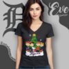 Snoopy And Friends Detroit Tigers Christmas Shirt