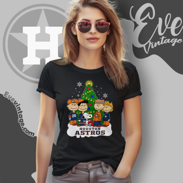 Snoopy And Friends Houston Astros Christmas Shirt Women T Shirt Snoopy And Friends Houston Astros Christmas Shirt Women T Shirt