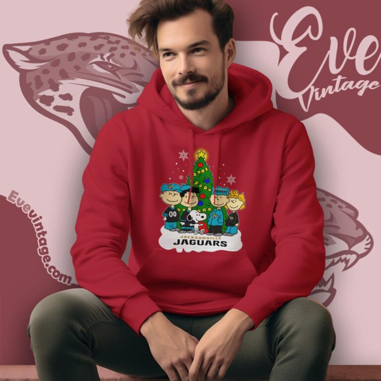 Snoopy And Friends Jacksonville Jaguars Christmas Shirt Hoodie Snoopy And Friends Jacksonville Jaguars Christmas Shirt Hoodie