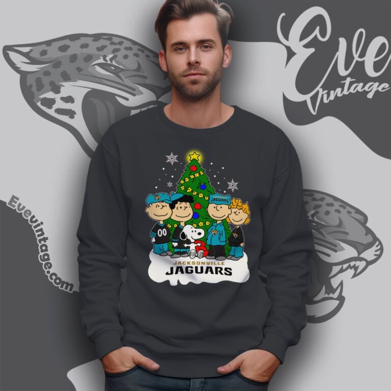 Snoopy And Friends Jacksonville Jaguars Christmas Shirt Sweatshirt Snoopy And Friends Jacksonville Jaguars Christmas Shirt Sweatshirt