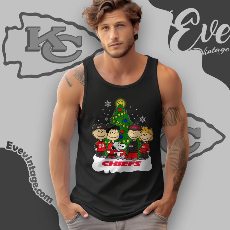 Snoopy And Friends Kansas City Chiefs Christmas Shirt Tank Top Racerback Snoopy And Friends Kansas City Chiefs Christmas Shirt Tank Top Racerback