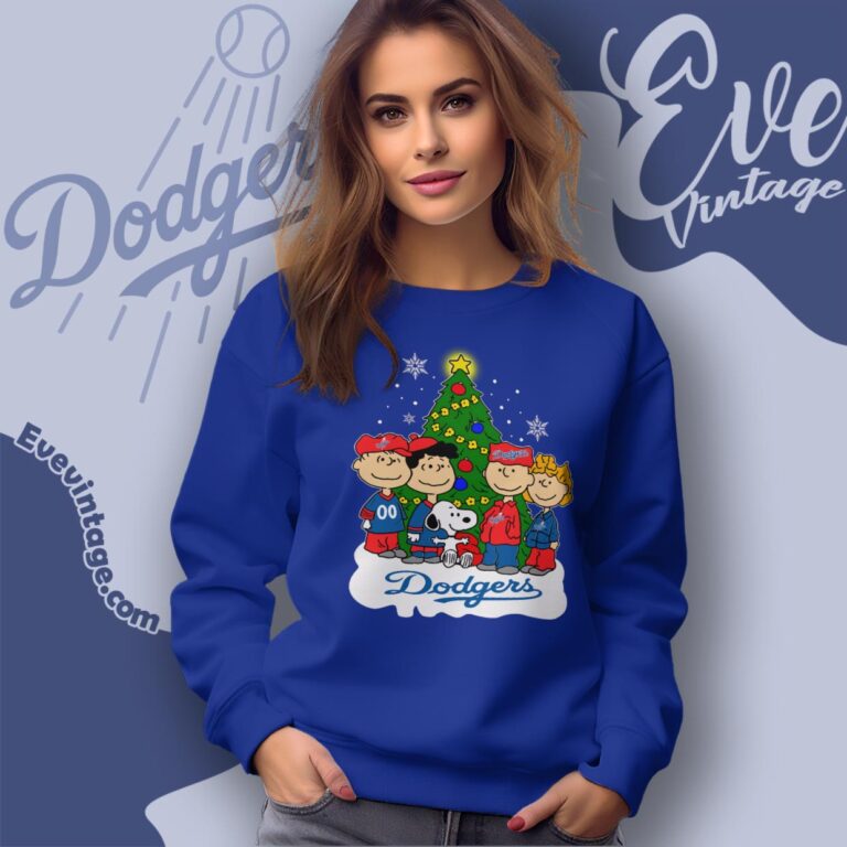 Snoopy And Friends Los Angeles Dodgers Christmas Shirt Sweatshirt Snoopy And Friends Los Angeles Dodgers Christmas Shirt Sweatshirt