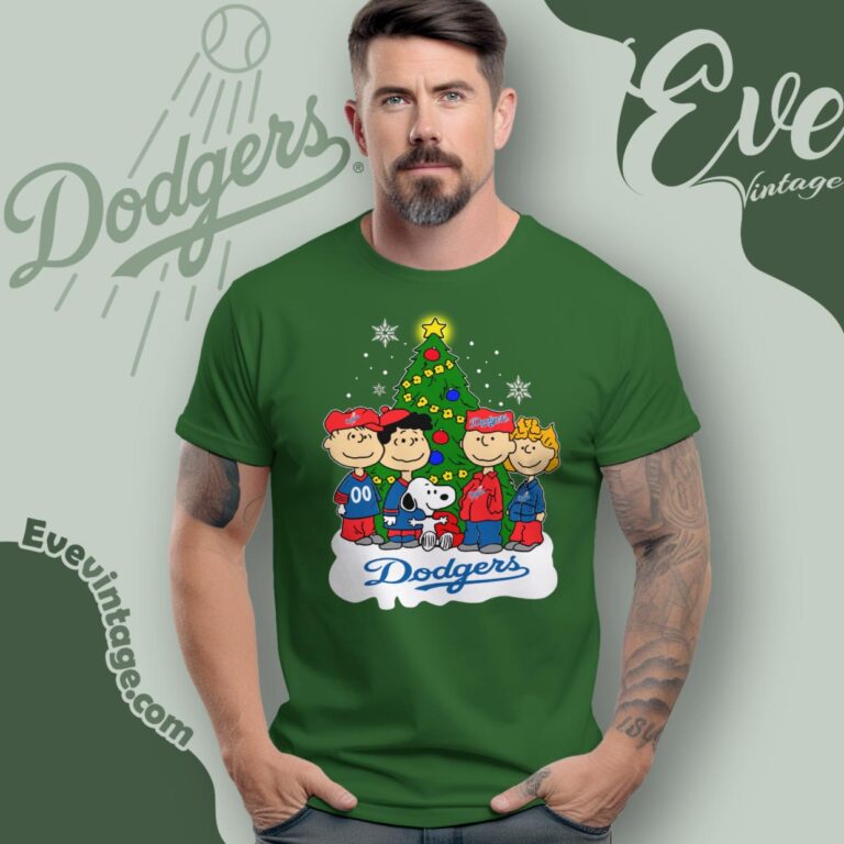 Snoopy And Friends Los Angeles Dodgers Christmas Shirt T Shirt Snoopy And Friends Los Angeles Dodgers Christmas Shirt T Shirt