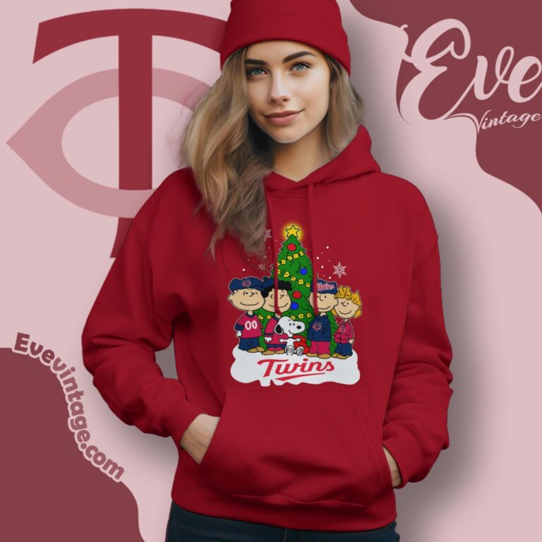 Snoopy And Friends Minnesota Twins Christmas Shirt Hoodie Snoopy And Friends Minnesota Twins Christmas Shirt Hoodie