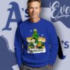 Snoopy And Friends Oakland Athletics Christmas Shirt