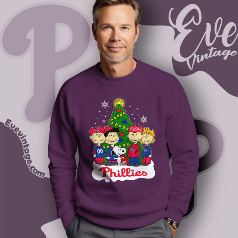 Snoopy And Friends Philadelphia Phillies Christmas Shirt Sweatshirt Snoopy And Friends Philadelphia Phillies Christmas Shirt Sweatshirt