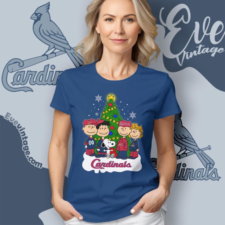 Snoopy And Friends St Louis Cardinals Christmas Shirt Women T Shirt Snoopy And Friends St Louis Cardinals Christmas Shirt Women T Shirt