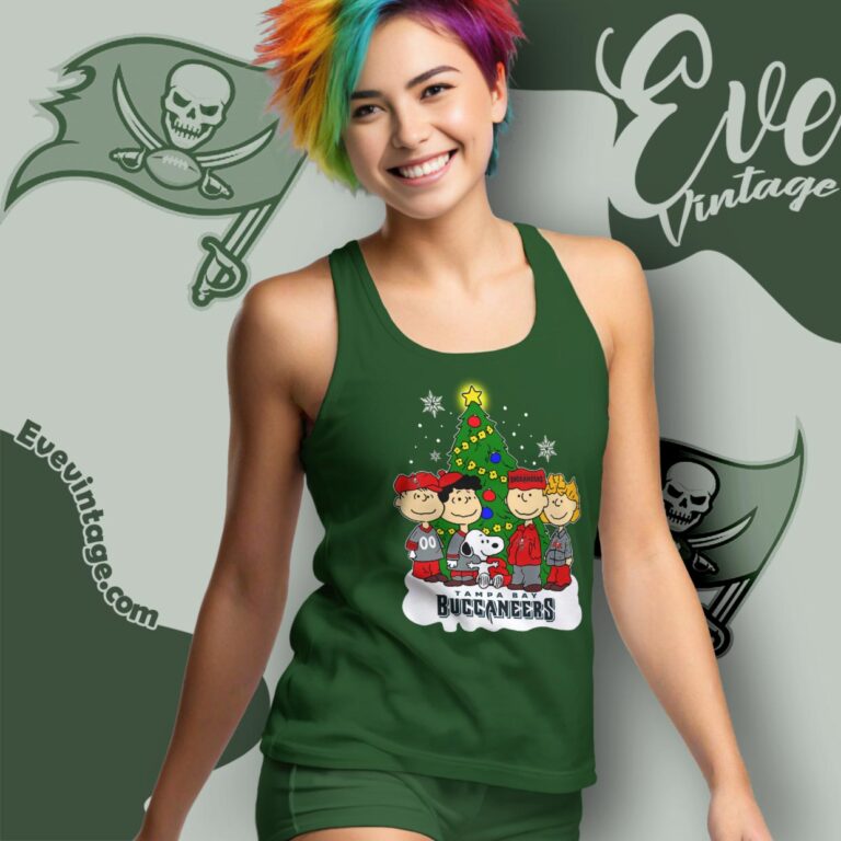 Snoopy And Friends Tampa Bay Buccaneers Christmas Shirt Tank Top Racerback Snoopy And Friends Tampa Bay Buccaneers Christmas Shirt Tank Top Racerback