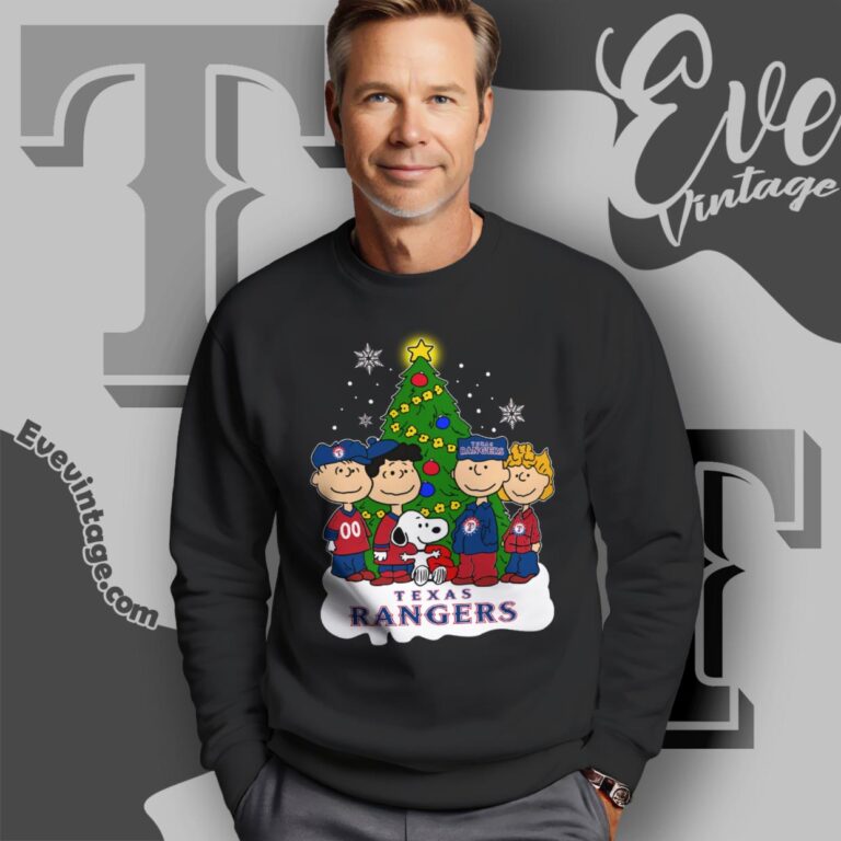 Snoopy And Friends Texas Rangers Christmas Shirt Sweatshirt Snoopy And Friends Texas Rangers Christmas Shirt Sweatshirt