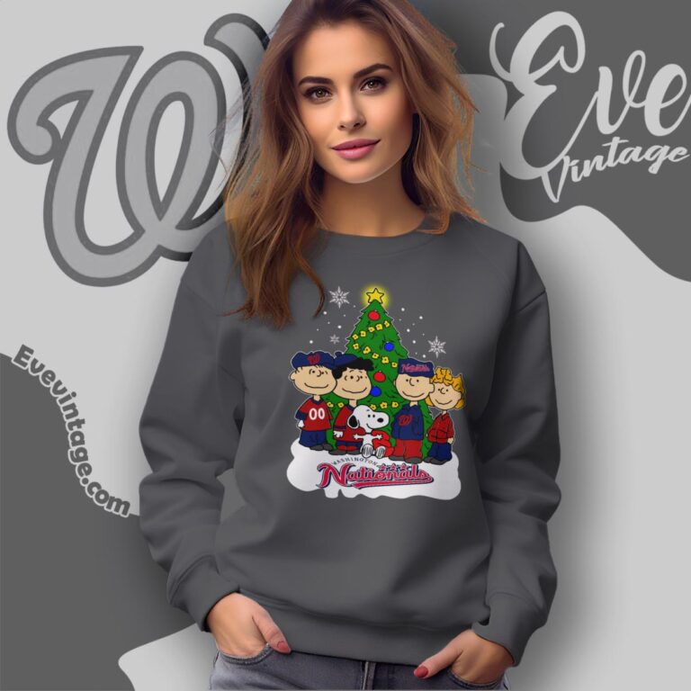 Snoopy And Friends Washington Nationals Christmas Shirt Sweatshirt Snoopy And Friends Washington Nationals Christmas Shirt Sweatshirt