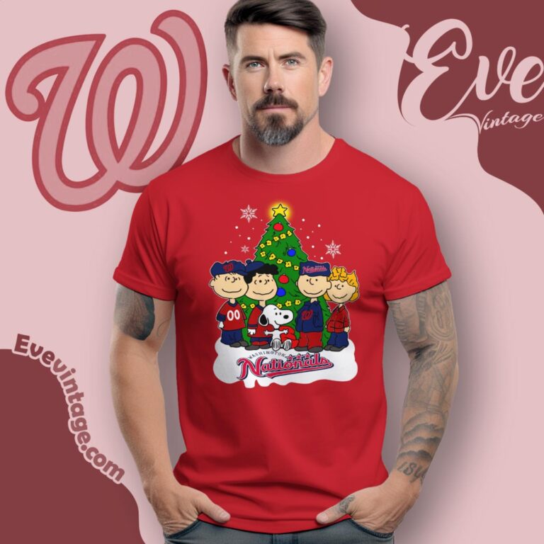 Snoopy And Friends Washington Nationals Christmas Shirt T Shirt Snoopy And Friends Washington Nationals Christmas Shirt T Shirt