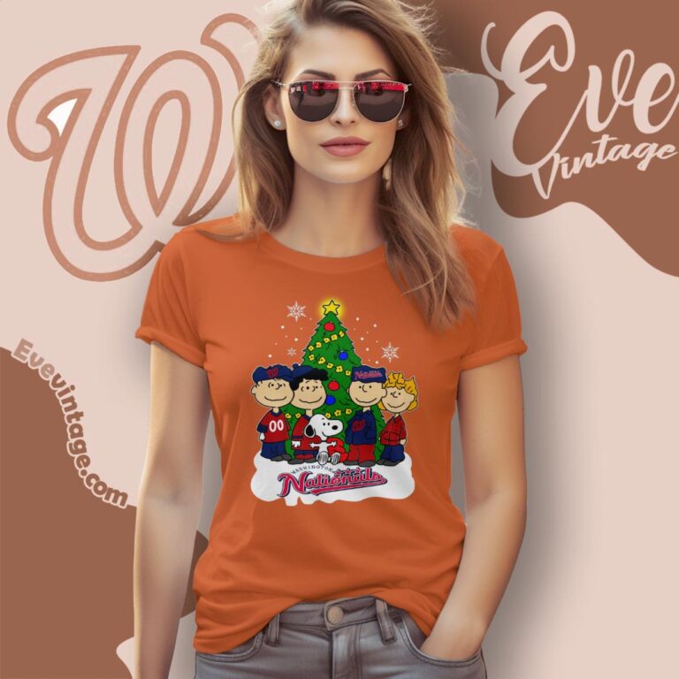 Snoopy And Friends Washington Nationals Christmas Shirt Women T Shirt Snoopy And Friends Washington Nationals Christmas Shirt Women T Shirt