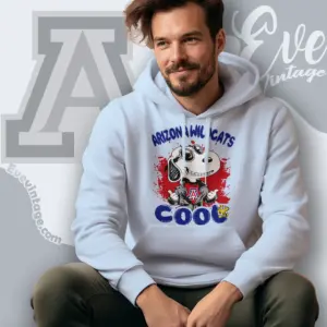 Snoopy Arizona Wildcats Cool Hoodie