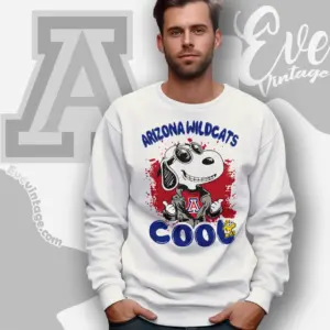 Snoopy Arizona Wildcats Cool Sweatshirt