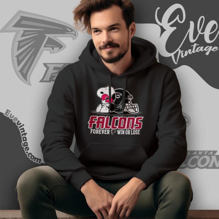 Snoopy Atlanta Falcons Forever Win Or Lose Shirt Hoodie Snoopy Atlanta Falcons Forever Win Or Lose Shirt Hoodie