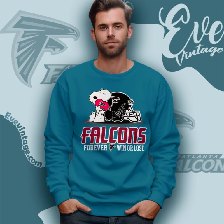 Snoopy Atlanta Falcons Forever Win Or Lose Shirt Sweatshirt Snoopy Atlanta Falcons Forever Win Or Lose Shirt Sweatshirt