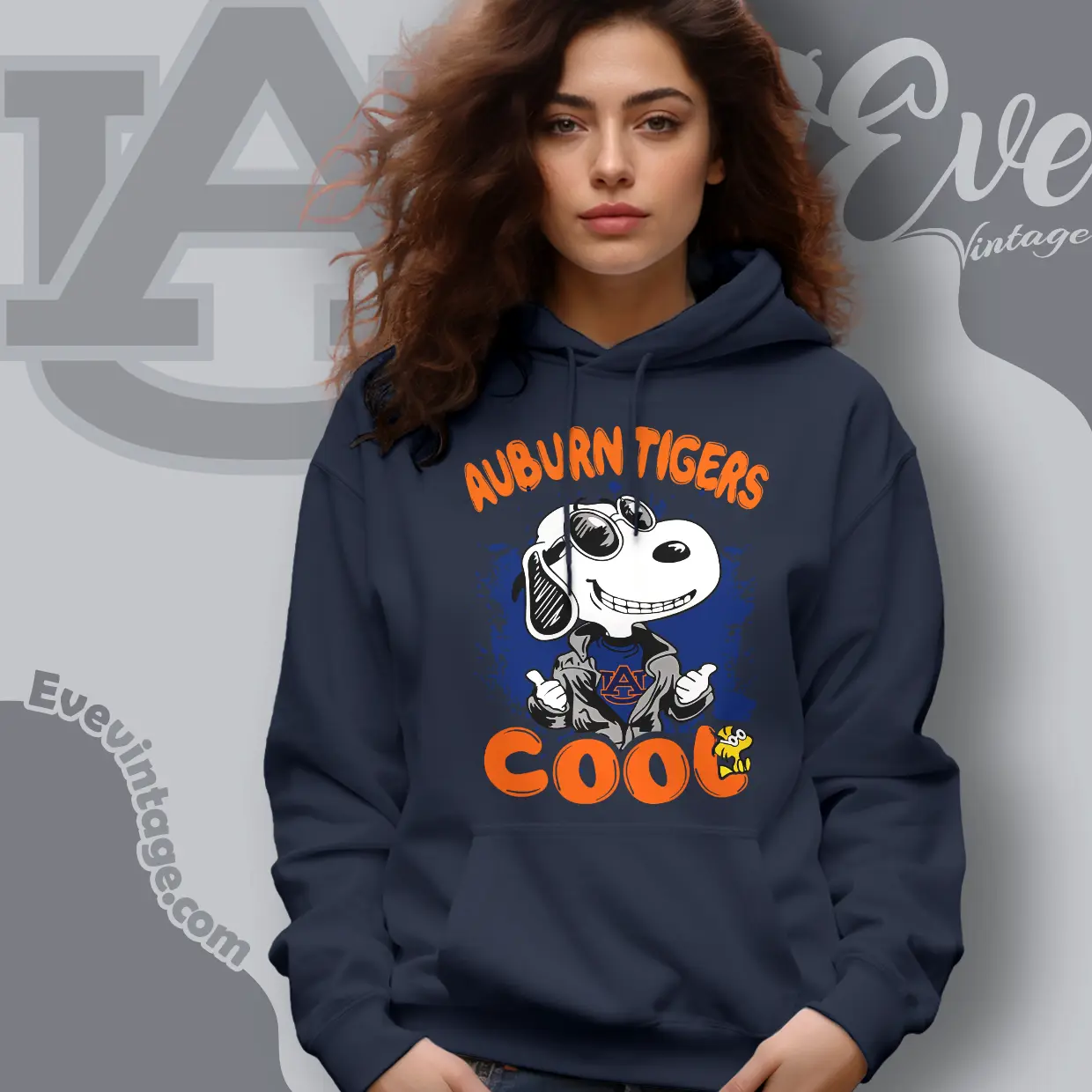 Snoopy Auburn Tigers Cool Hoodie Snoopy Auburn Tigers Cool Hoodie