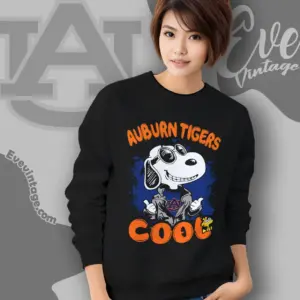Snoopy Auburn Tigers Cool Sweatshirt