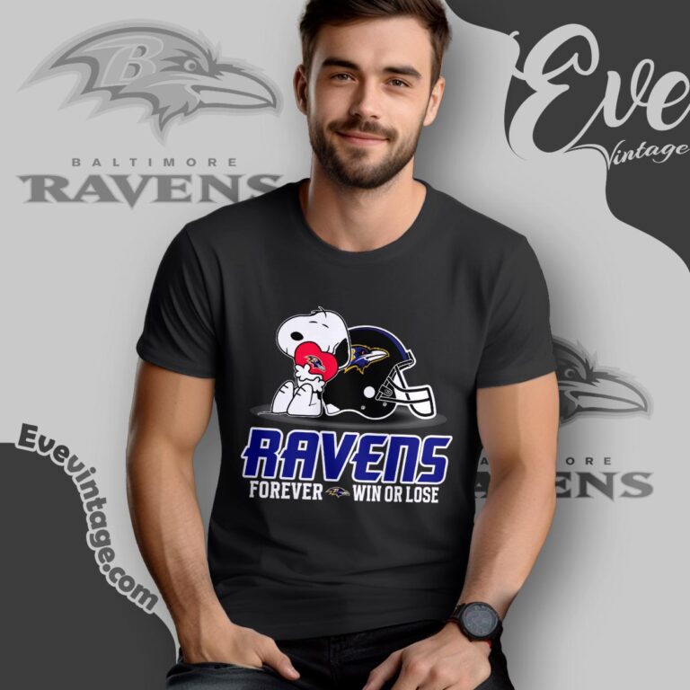 Snoopy Baltimore Ravens Forever Win Or Lose Shirt T shirt Snoopy Baltimore Ravens Forever Win Or Lose Shirt T shirt
