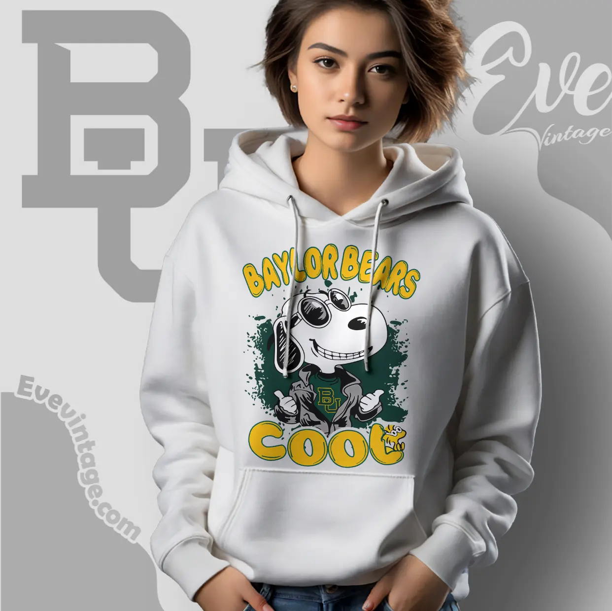 Snoopy Baylor Bears Cool Hoodie Snoopy Baylor Bears Cool Hoodie