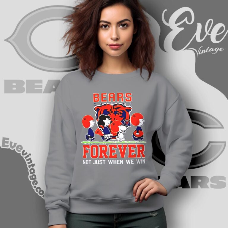 Snoopy Bears Forever Not Just When We Win Shirt Sweatshirt Snoopy Bears Forever Not Just When We Win Shirt Sweatshirt