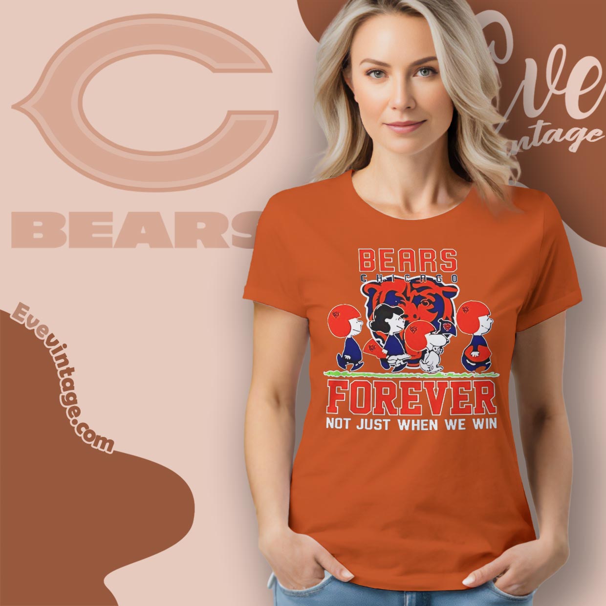 Snoopy Bears Forever Not Just When We Win Shirt Snoopy Bears Forever Not Just When We Win Shirt