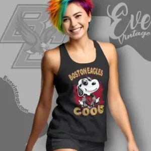 Snoopy Boston College Eagles Cool Tank Top Racerback