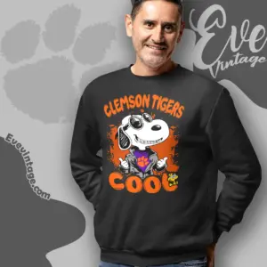 Snoopy Clemson Tigers Cool Sweatshirt