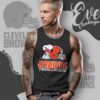 Snoopy Cleveland Browns Forever Win Or Lose Shirt