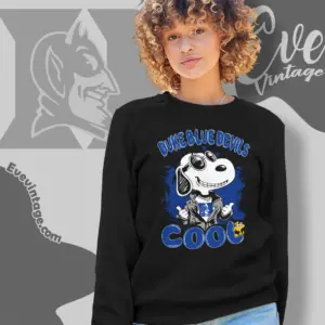 Snoopy Duke Blue Devils Cool Sweatshirt