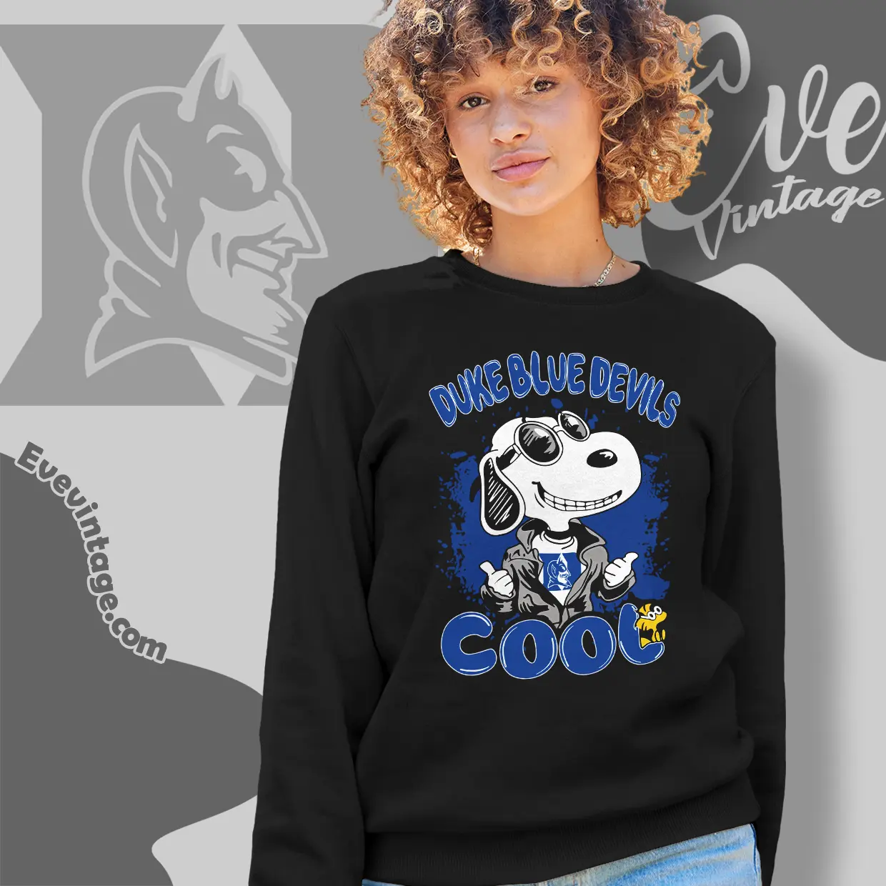 Snoopy Duke Blue Devils Cool Sweatshirt Snoopy Duke Blue Devils Cool Sweatshirt