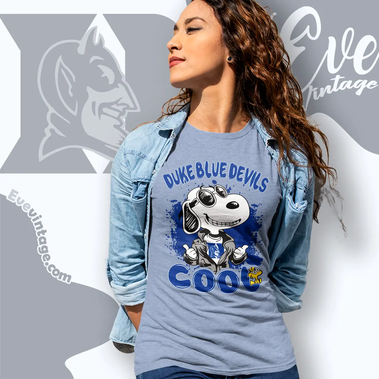 Snoopy Duke Blue Devils Cool Women T shirt Snoopy Duke Blue Devils Cool Women T shirt