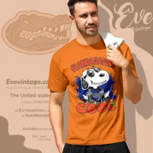 Snoopy Florida Gators Cool T shirt